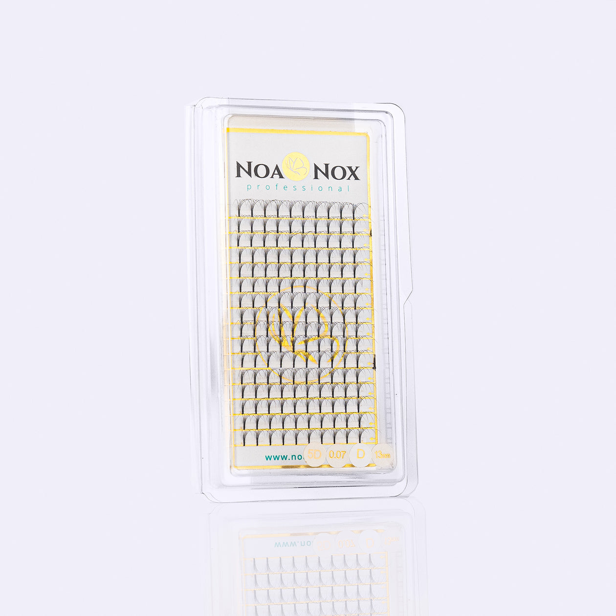 Grupitos prefabricados de extensiones de pestañas curvatura D