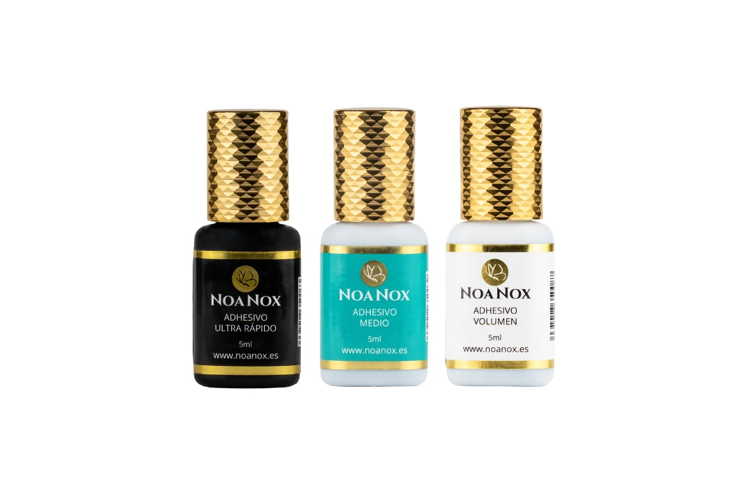 Adhesivos profesionales para extensiones de pestañas