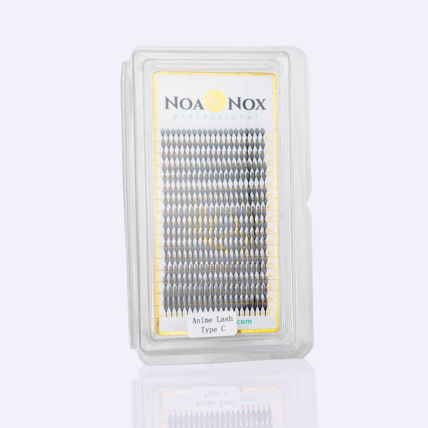 Extensiones de pestañas especiales anime tipo C