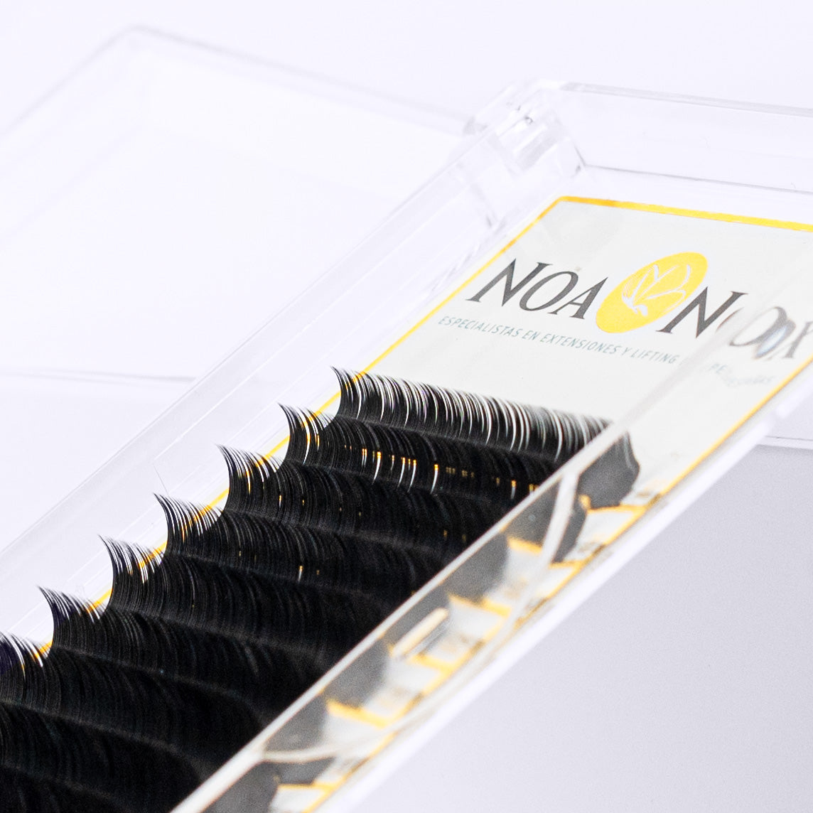 Extensiones de pestañas curvatura D