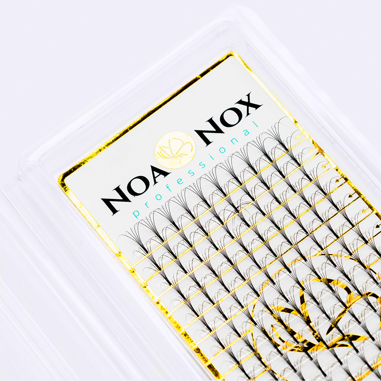 Grupitos prefabricados de extensiones de pestañas curvatura D