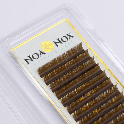 Extensiones de pestañas curvatura C (Marrones)