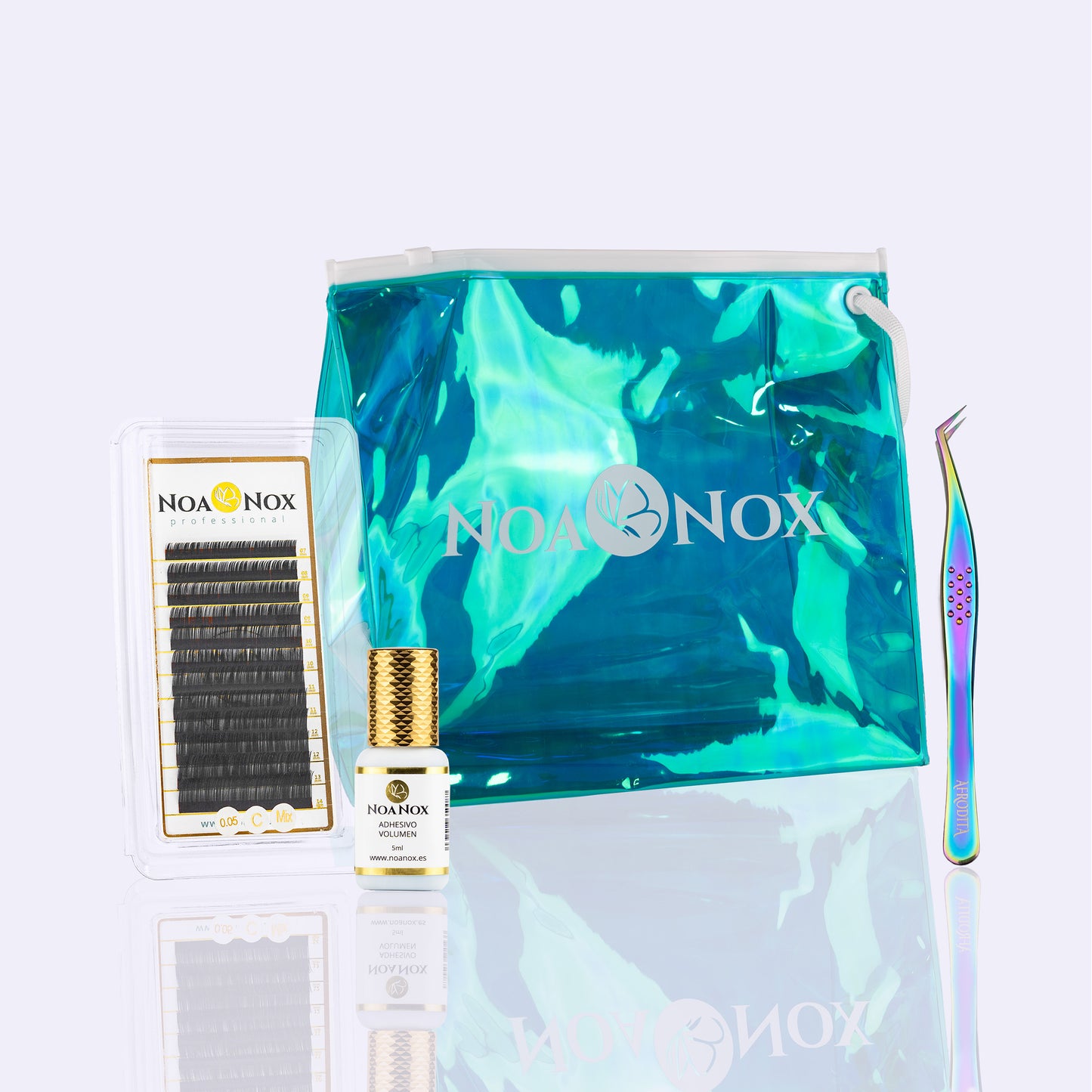 Kit para practicar volumen de pestañas