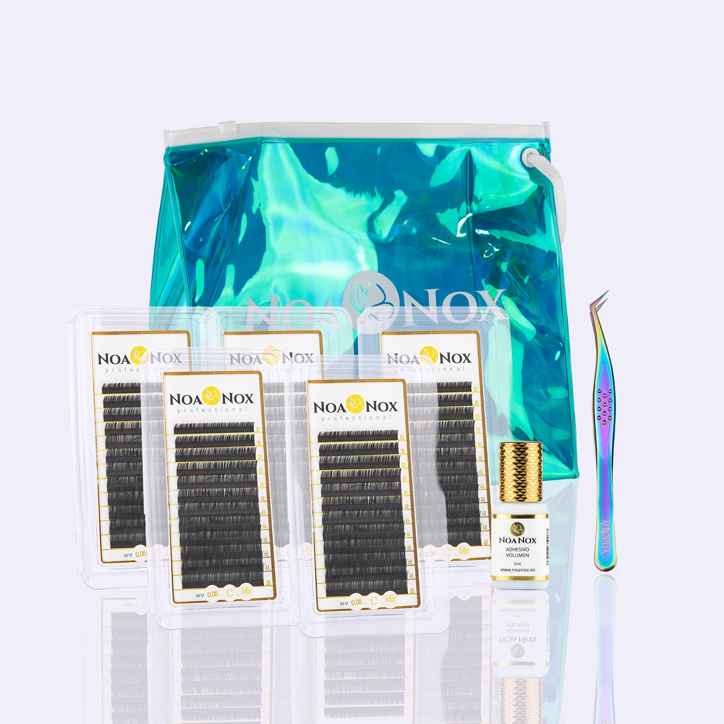 Kit básico volumen de extensiones de pestañas