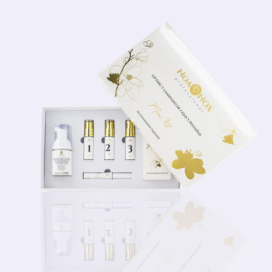 Minikit de lifting y laminado de cejas y pestañas 15 servicios