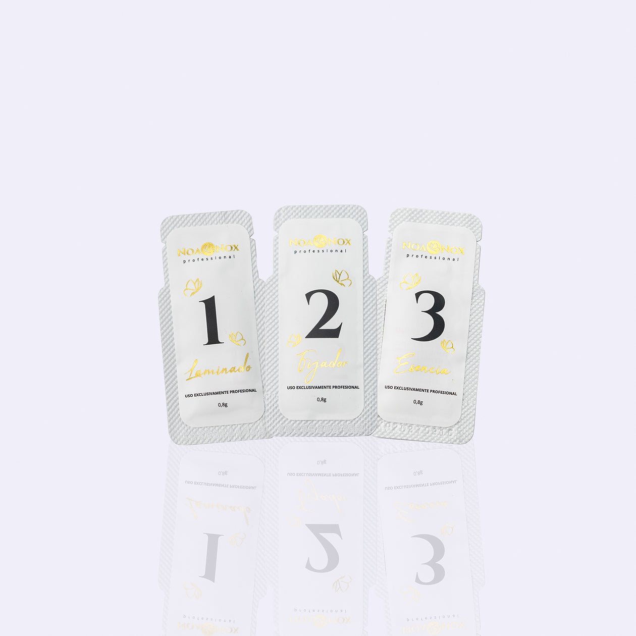Pack monodosis pasos 1 + 2 + 3 para lifting (5+5+5)