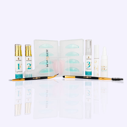 Kit Profesional de Lifting de Pestañas y Cejas Coreano NOANOX 30 servicios – Técnica Tradicional, Coreana y Rusa