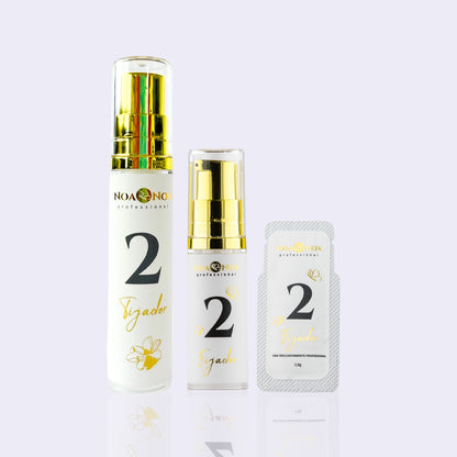 Paso 2 para lifting y laminado de cejas y pestañas