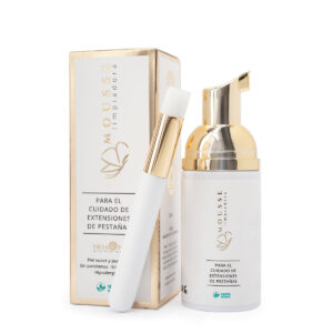 mousse limpiadora de pestañas